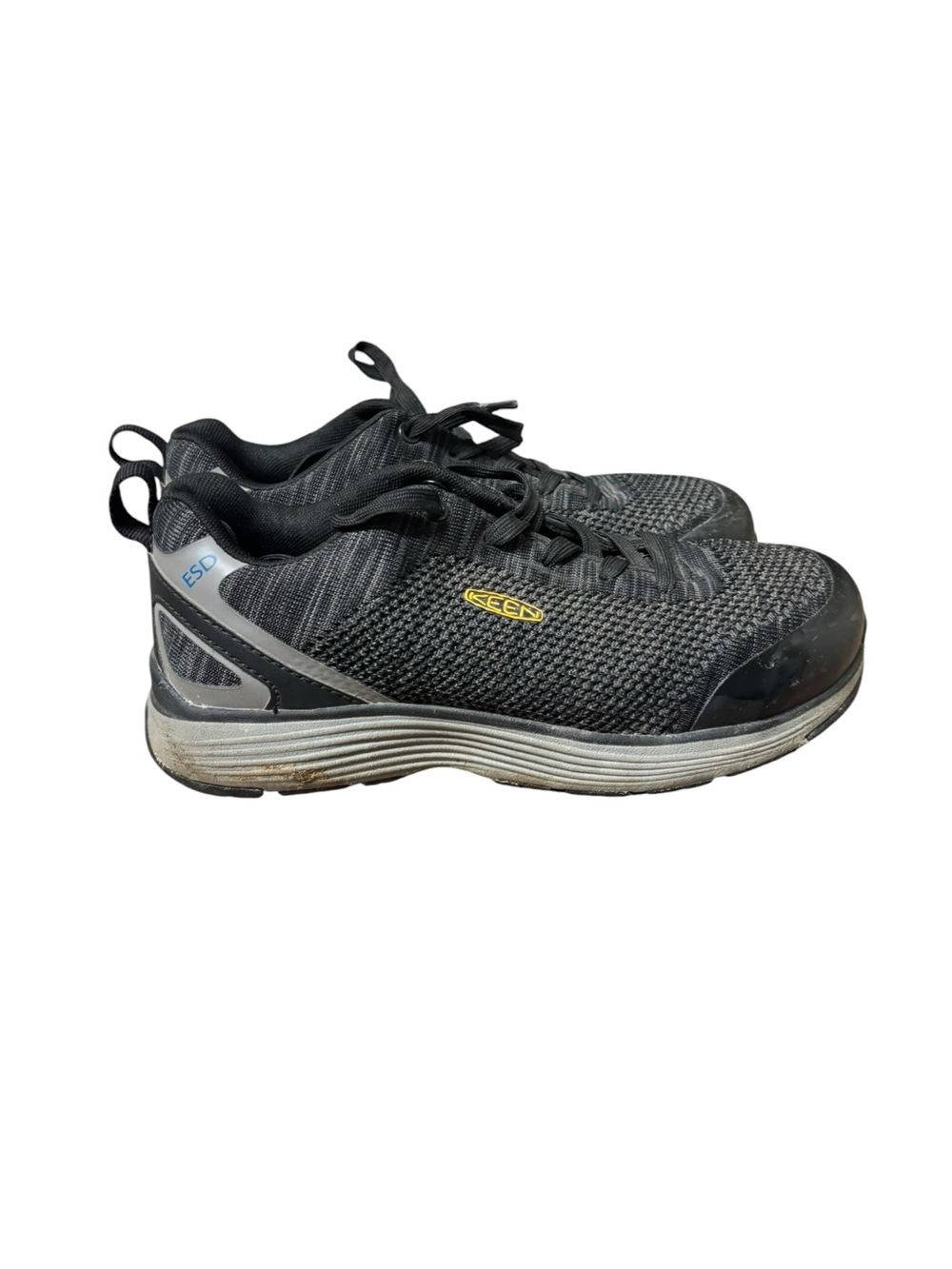 Keen Women's‎ Vista Energy Black ESD Safety Toe Work Shoes Size 8